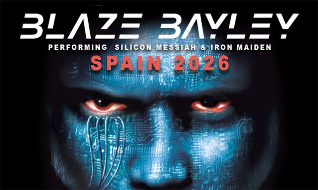 BLAZE BAYLEY anuncia fechas en la península para 2026 con canciones de IRON MAIDEN