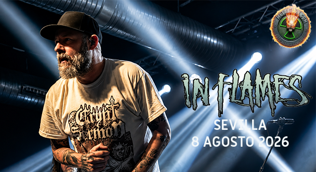 IN FLAMES: Fuego sobre fuego en Sevilla (Crónica e imágenes)
