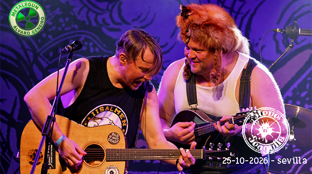 STEVE 'N' SEAGULLS, el arte de convertir el escenario en una gran fiesta (Cónica e imágenes)
